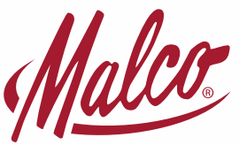 A red logo for malco.