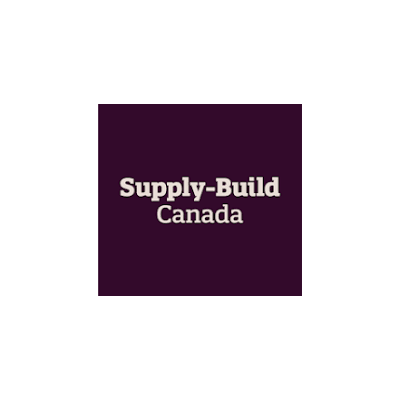 Supply-Build Canada logo on dark background.